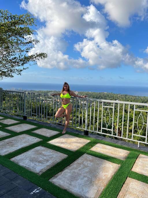 Villa La Rosa With Spectacular View Of Ocho Rios Eksteriør bilde